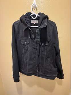 Torrid Size 2 Black Denim Jacket