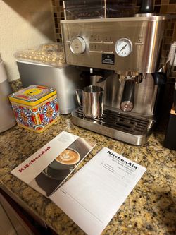 KitchenAid Semi Automatic Coffe Machine