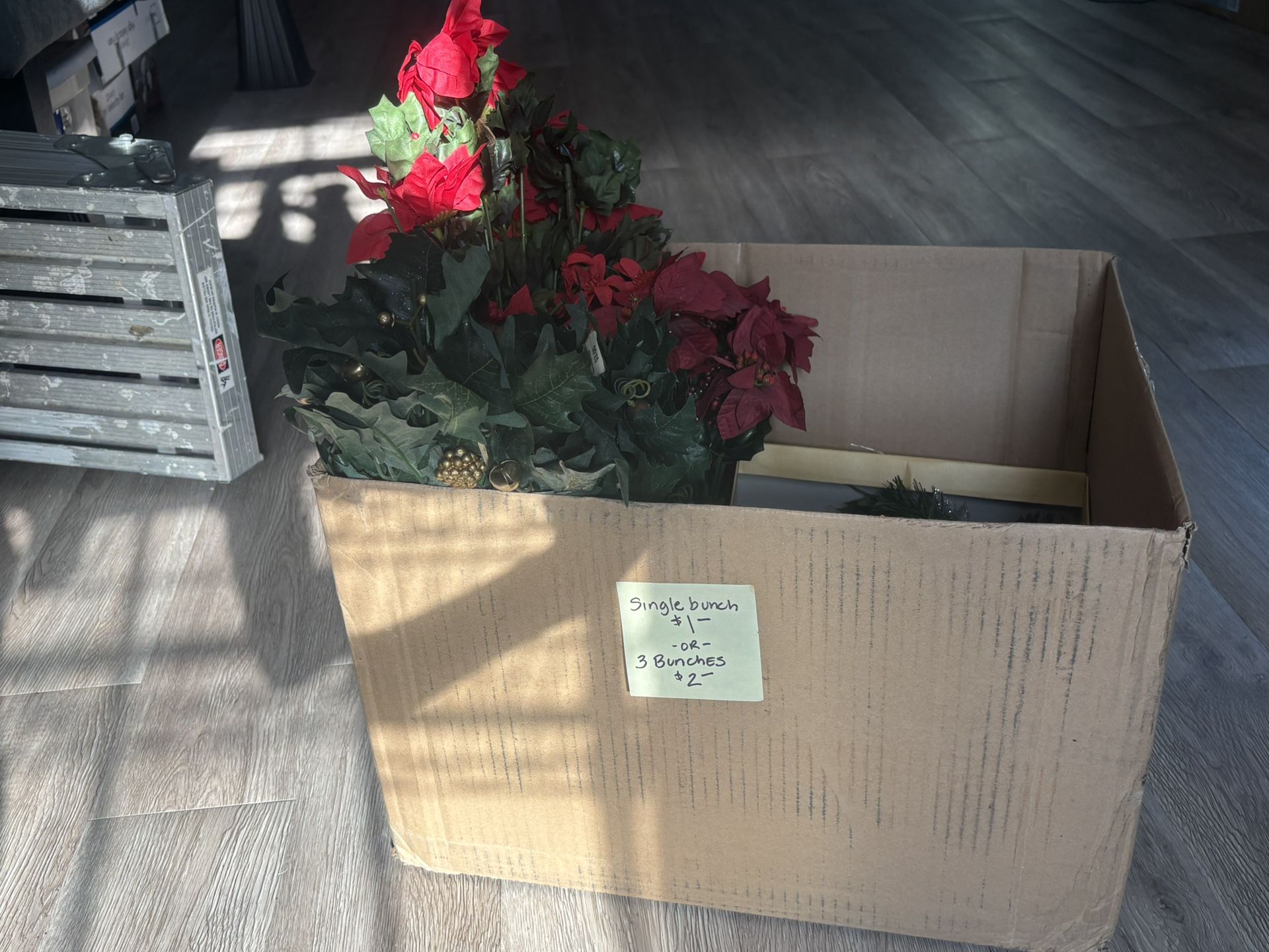Holiday Faux Flowers