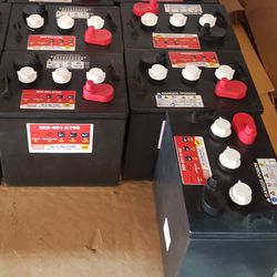 Nuevas baterías de 1 año de garantía para golf car 6volt