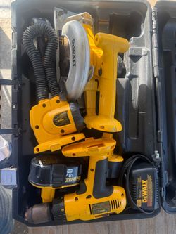 DeWalt power tools w/ carrying case