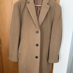 Overcoat camel