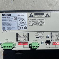 Amplifier - Bosch Plena Mixer Amp