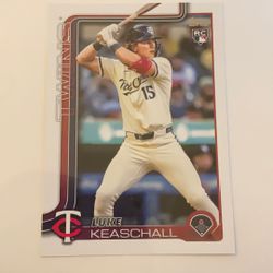 Luke Keaschall Over-sized Card MLB Topps 
