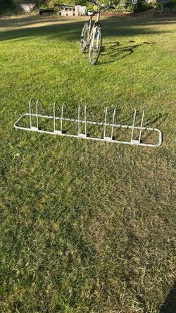 Metal Bike Parking For Five Bikes