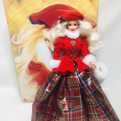 1996 Jewel Princess Barbie Doll Holiday Christmas Barbie