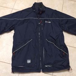 Point Zero Men’s Large Weather Proof Gear Reversible Jacket.