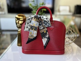 Louis Vuitton Alma Epi Red Pm