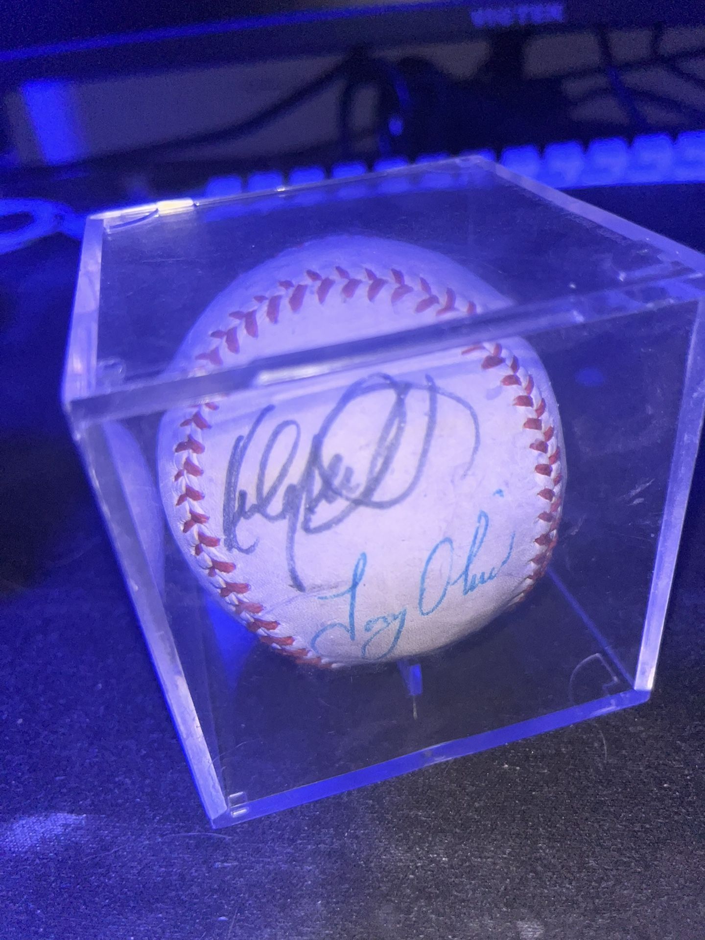 Minnesota Twins Kirby puckett signed game ball