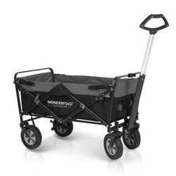 Wonderfold S1 Folding Wagon - Available in Black and Green