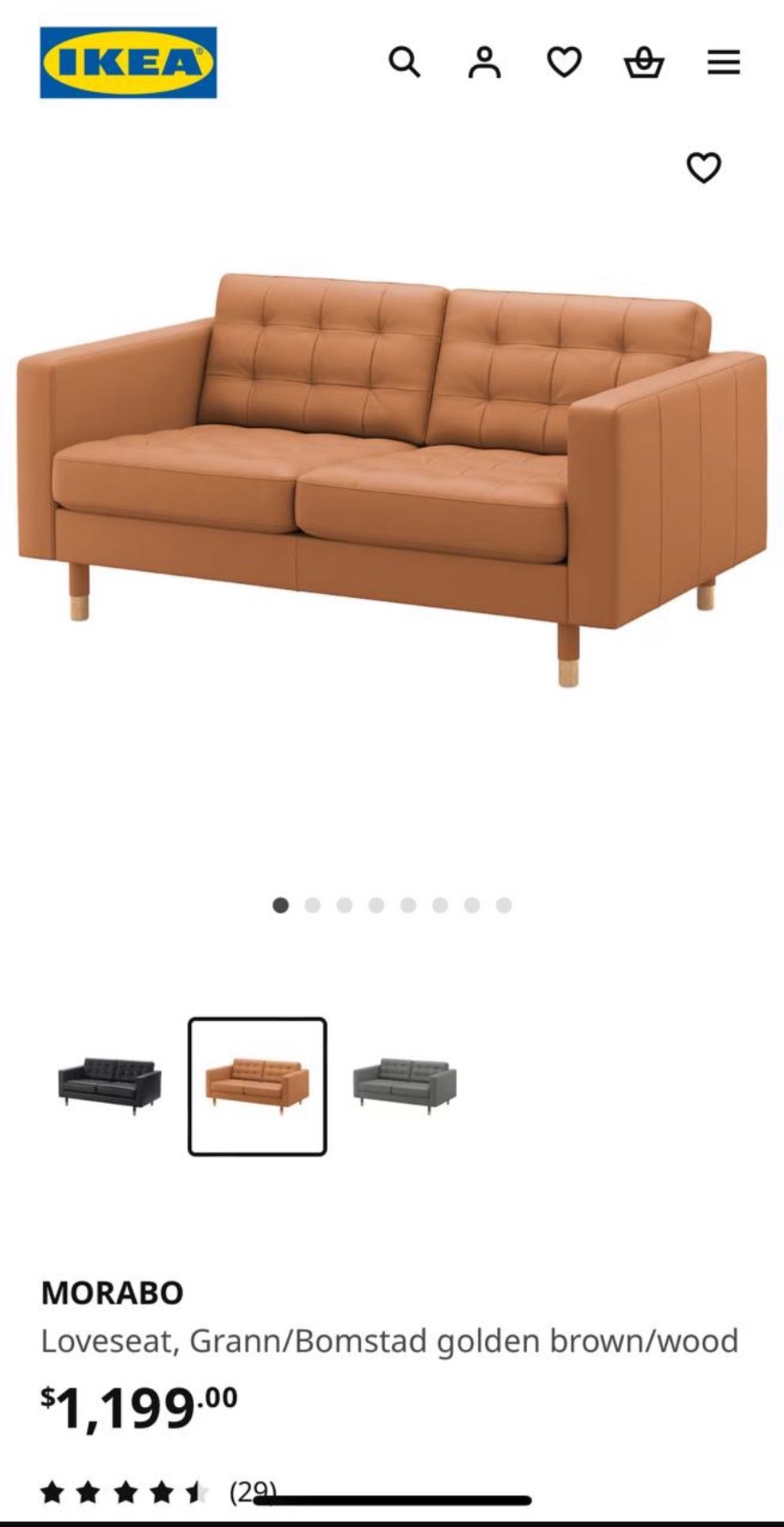 Leather Sofa Loveseat