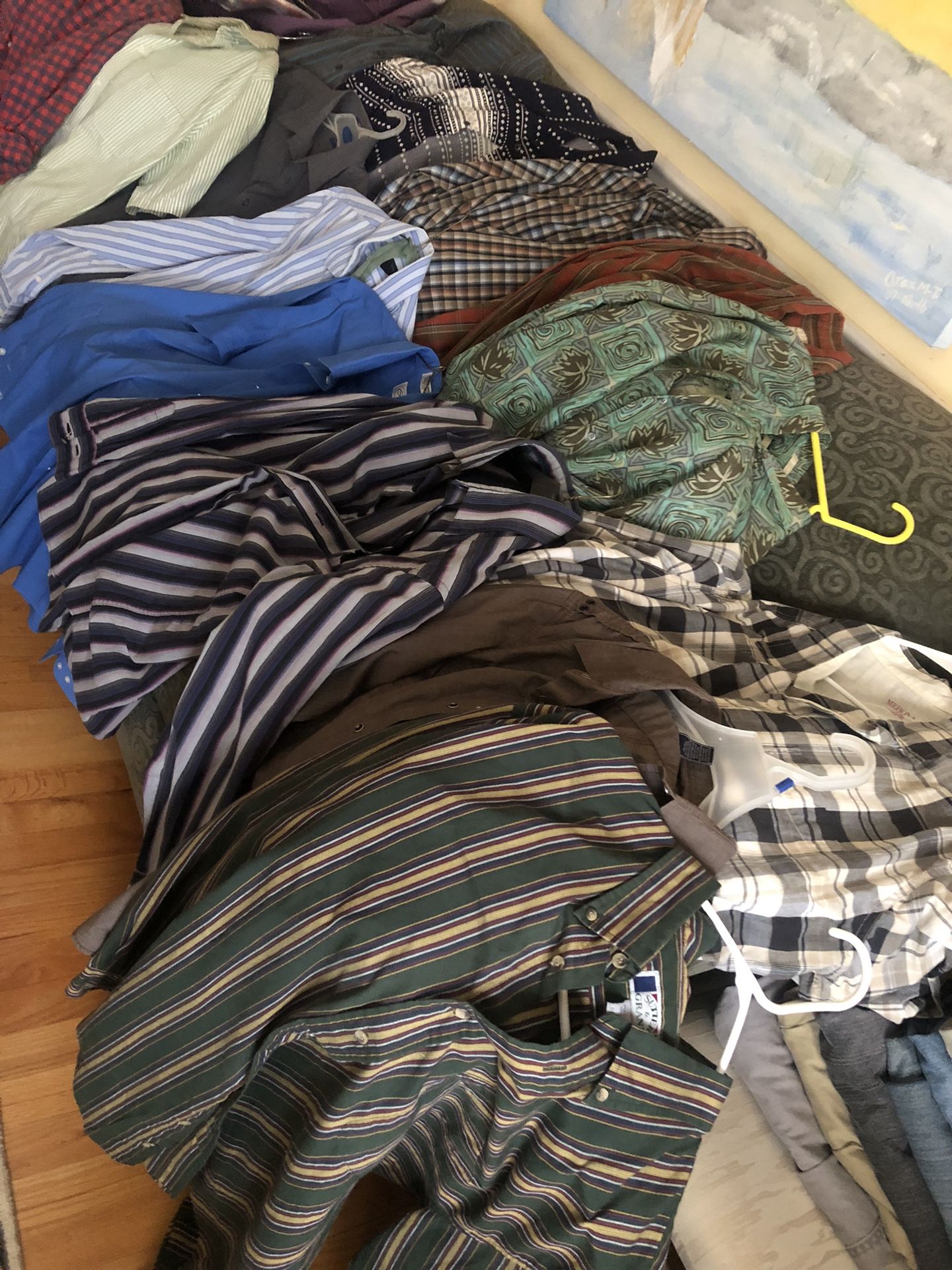 10 Shirts- Men Size XL