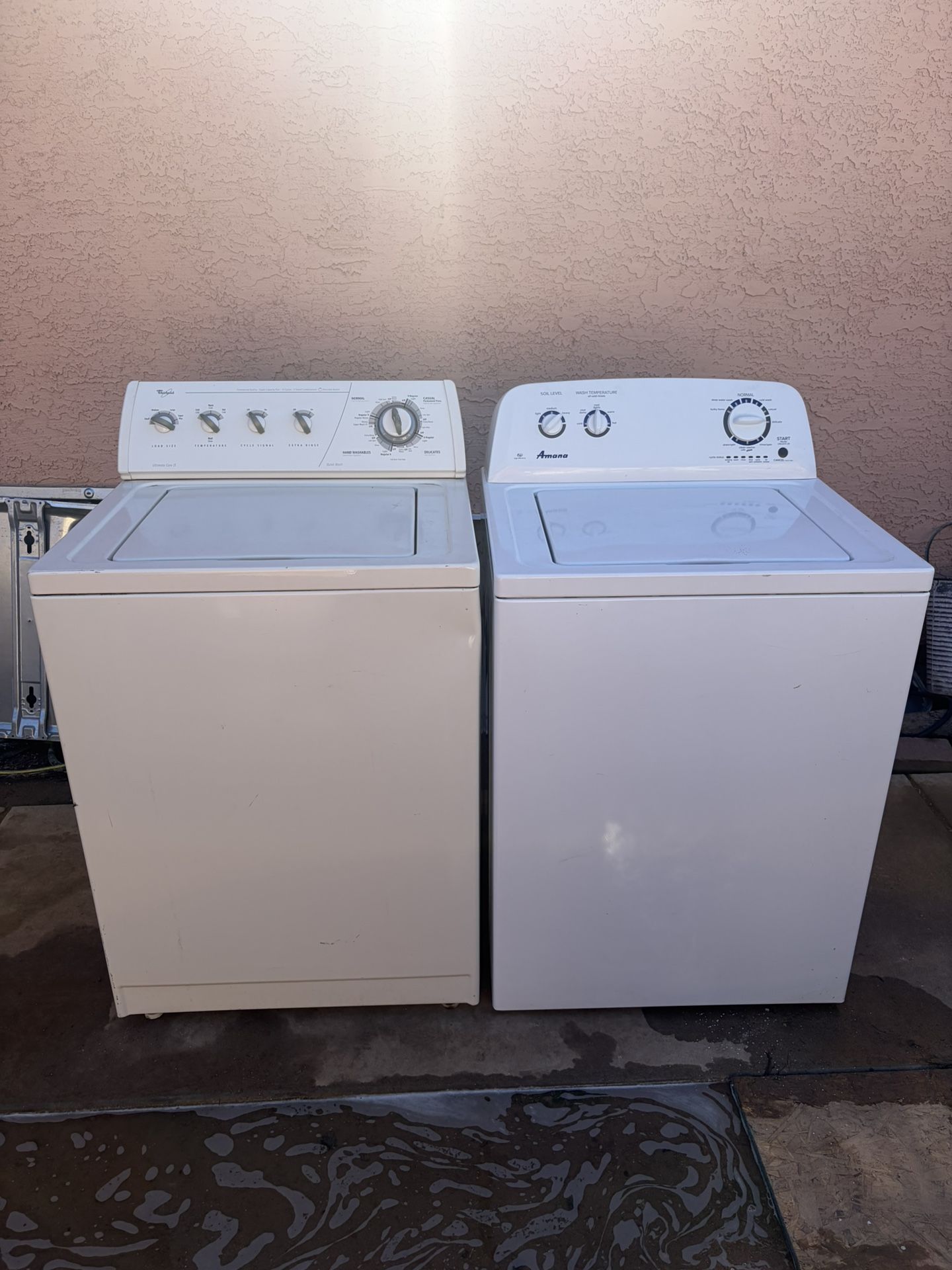 Washer and Dryer