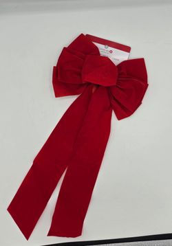 Celebrate It Red Velvet Christmas Bow 10 pieces $20 ( mesa pick up)