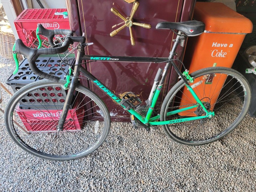 700c Men's Kent RoadTech Road Bike Green/Black