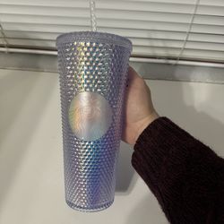 OBO Iridescent Studded Starbucks Tumbler