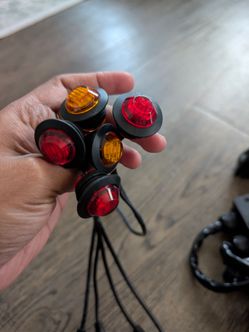 LED Marker light kit red and yellow amber lights