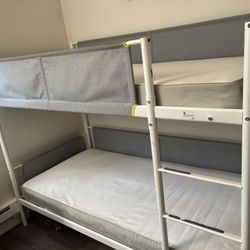 IKEA Bunk Bed With Both Mattresses