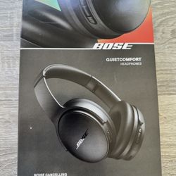 Bose QuietComfort Headphones Black - Brand New In Box