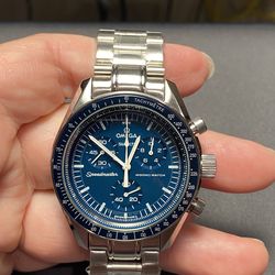 Moonswatch Mod Modified watch Blue Dial PE50 movement Stainless Steel Case