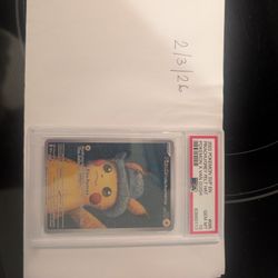 Pikachu with Grey Felt Hat
Set: Pokémon SVP (Scarlet & Violet Promo)