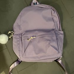 Purple Backpack 