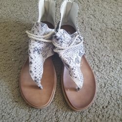 Snakeskin Sandals