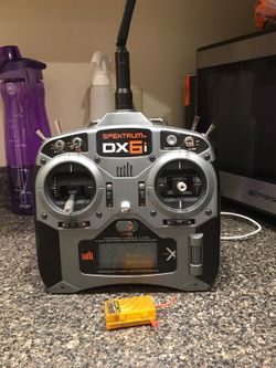 Spektrum dx6i with orange reciever