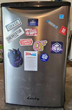 Stainless Steel Mini Fridge