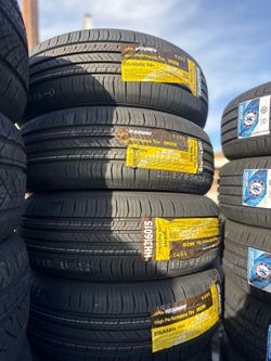 215/65R16 Headway (4) new tires installation and balance 50,000 miles warranty