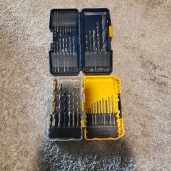 Kit bits for drilling  in perfect condition. 