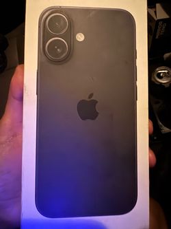 Unlocked iPhone 16 128gb Black