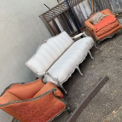 Vintage French Sofa Set 