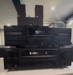 Old school Kenwood sound system