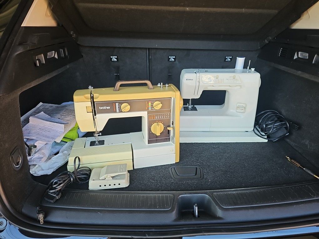 Two Sewing Machine Newest Kenmore/ Vintage Brother