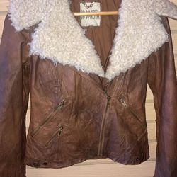 BB Dakota Antique Leather Jacket 