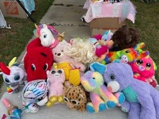 Stuffed Animals & Books Sale