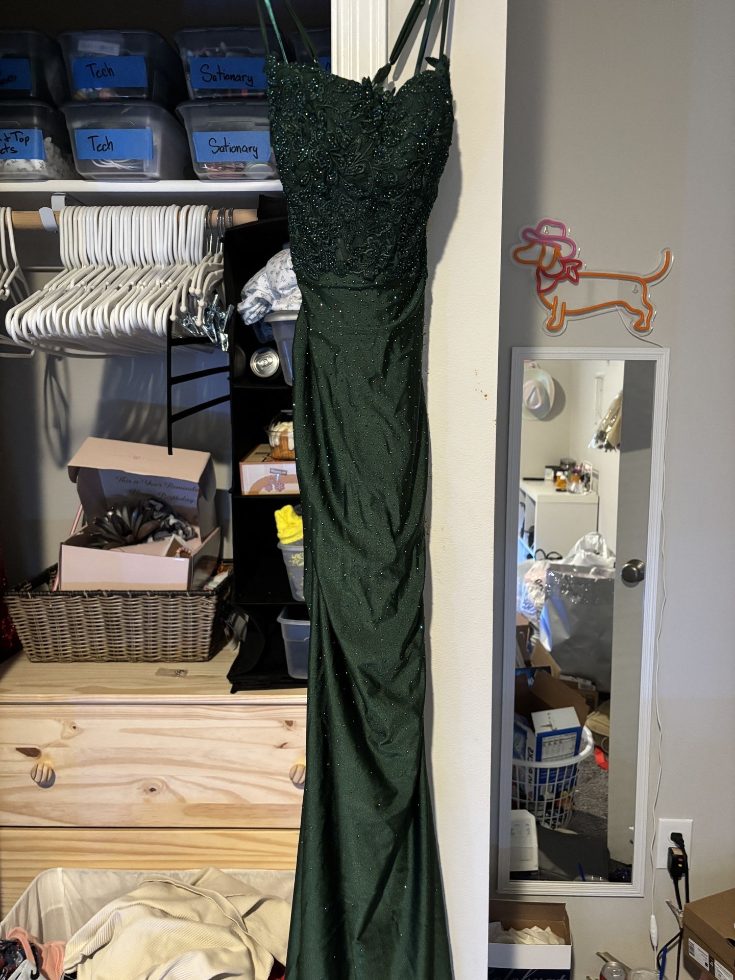 Dark Green Prom Dress