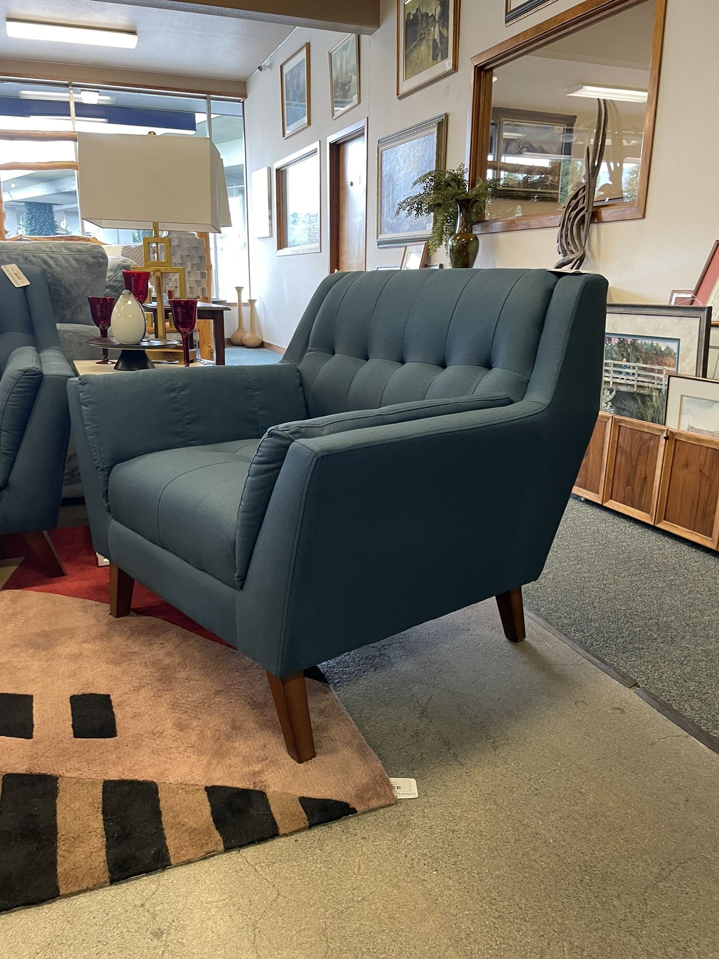 Brand New Mid-Century Inspired Armchair