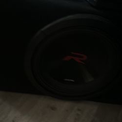 Alpine 12 Inch Sub With Amp