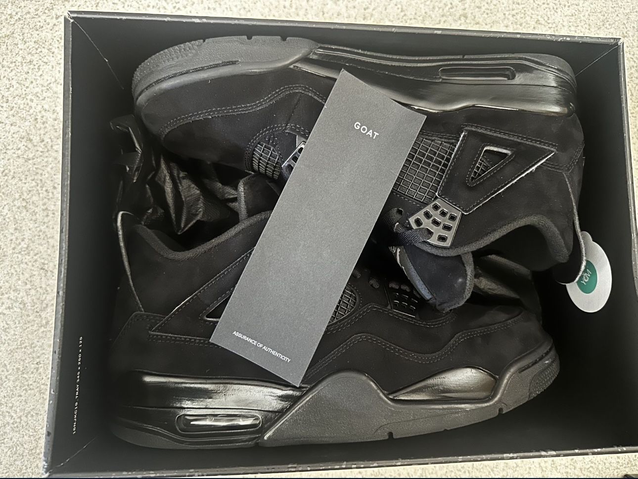 Nike Air Jordan 4 Black Cats