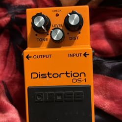 Boss Ds1 Distortion Pedal
