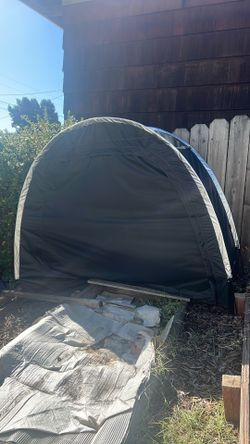 Outdoor Bike Storage Tent