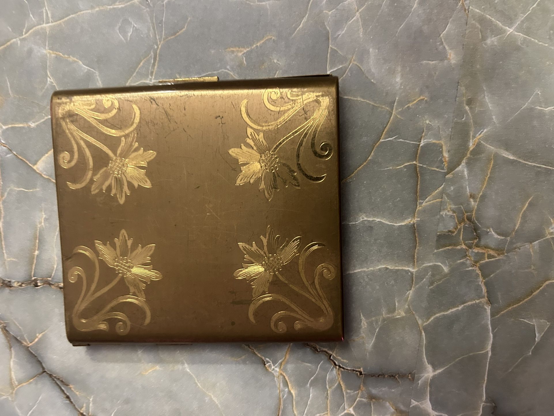 Vintage metal cigarette cases