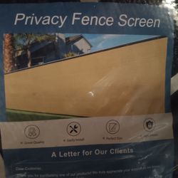 Privacy Fence Screen