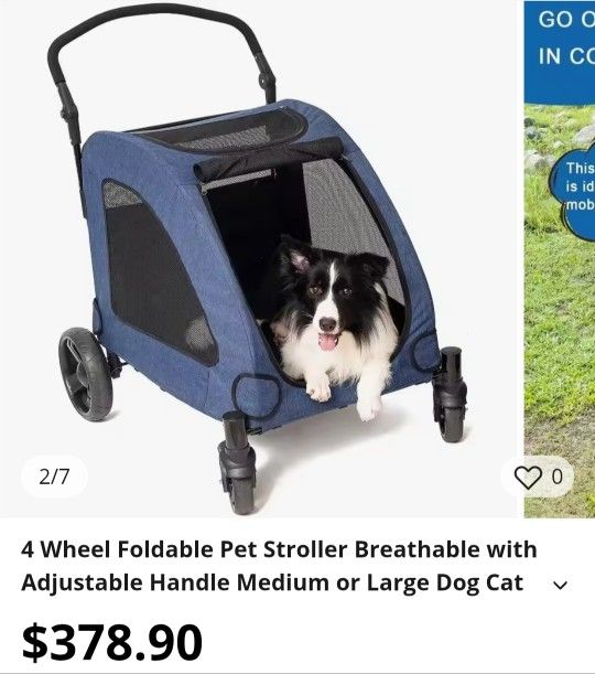 Large PET Stroller