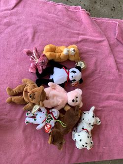 7 Ty collectible Beanie Babies