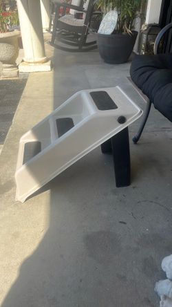 Dog bed steps, $25