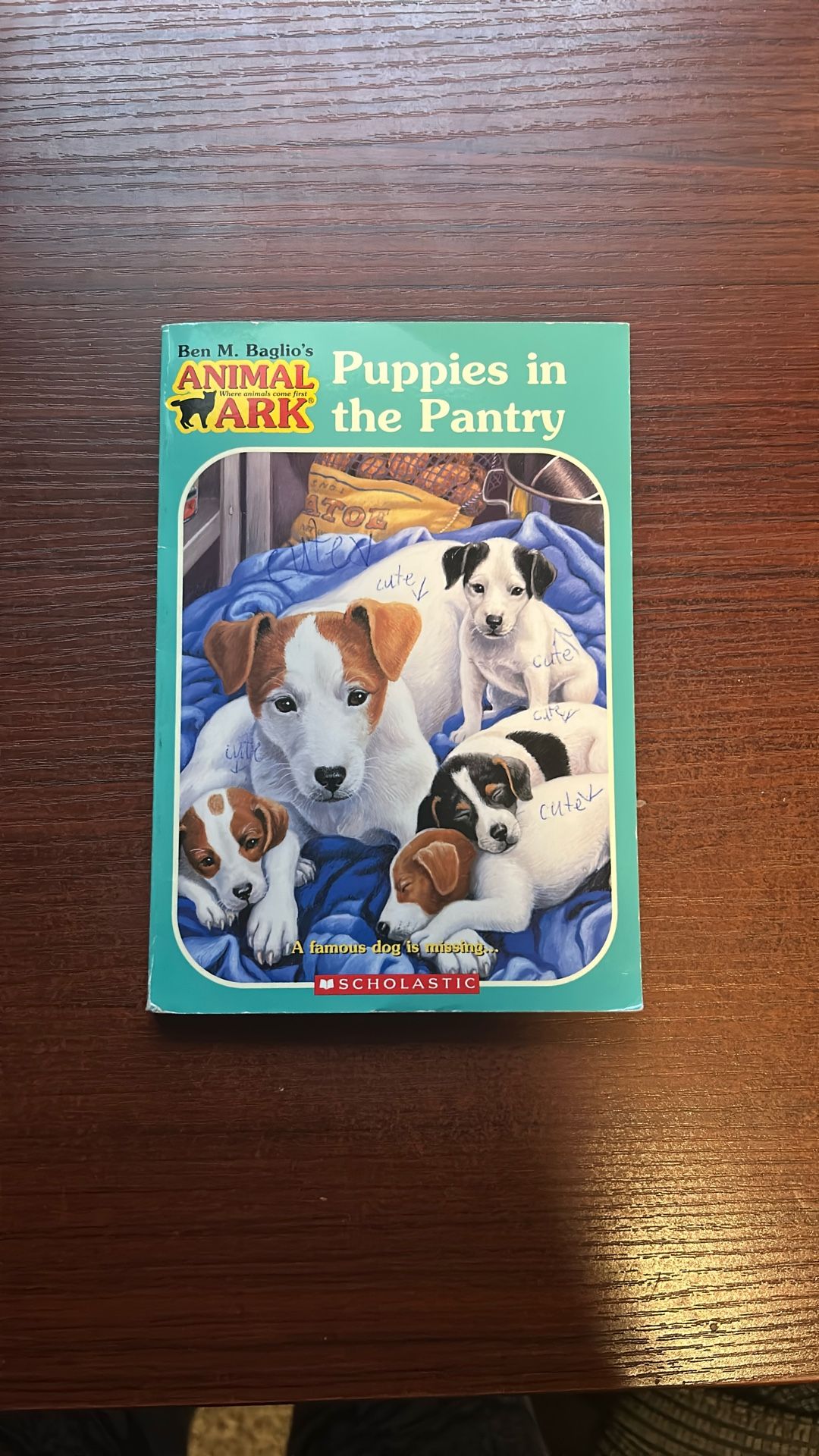 Puppies In The Pantry. Author: Ben M. Baglio
