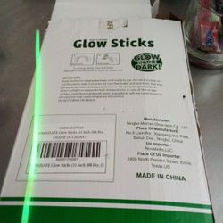 300 Glow Sticks!!! $15 For All!!